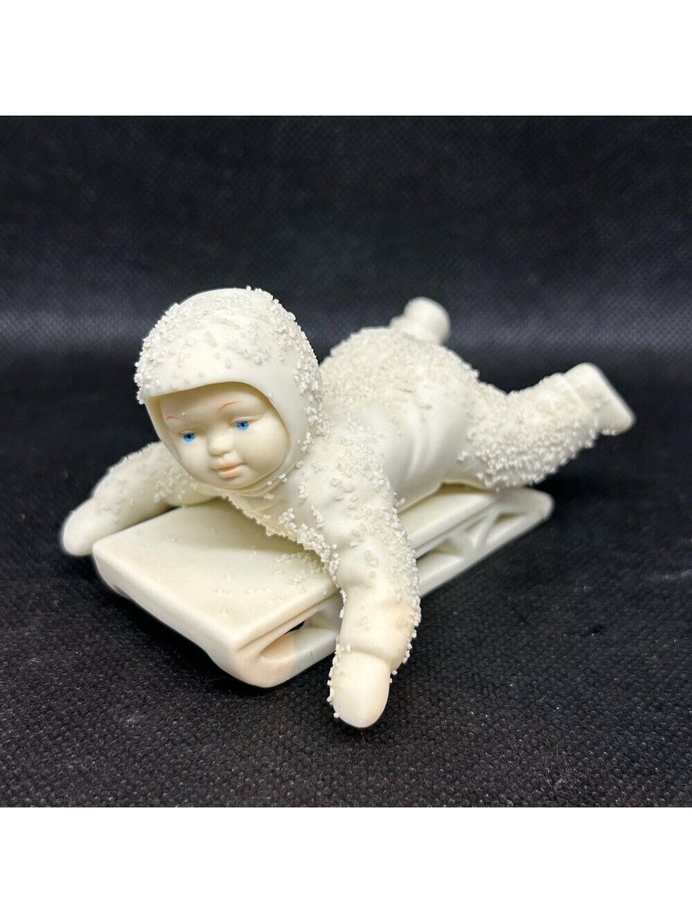 Department 56 Snowbabies “Hold on tight” figurine